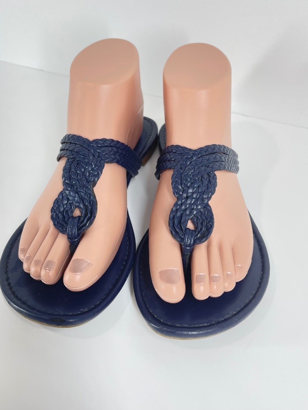 Talbots CeCe Braid Thong Sandals Size 7
